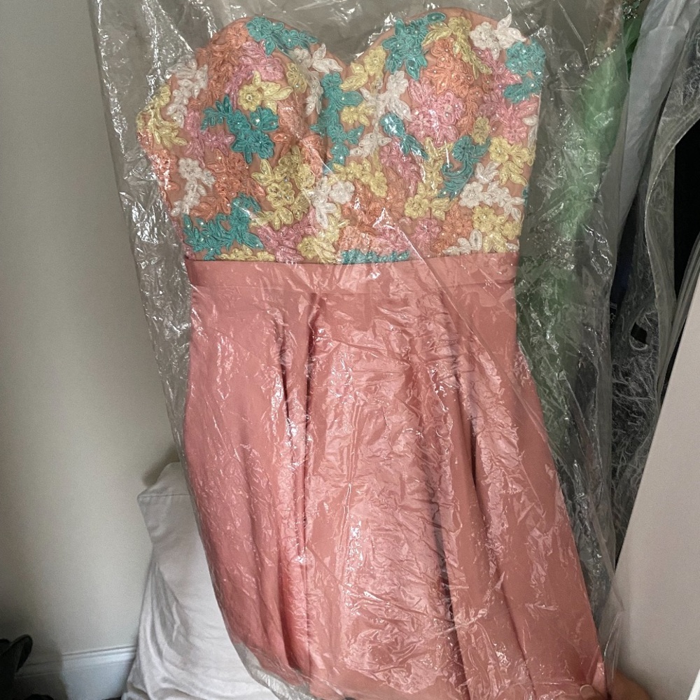 Pink homecoming Dress